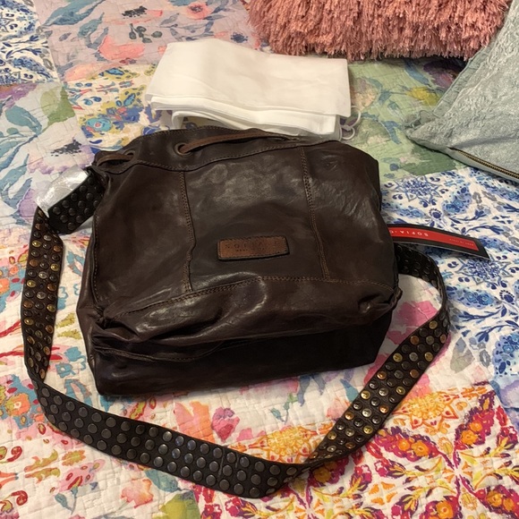 NWT Sofia-C leather handbag. Beautiful leather. - Picture 2 of 7